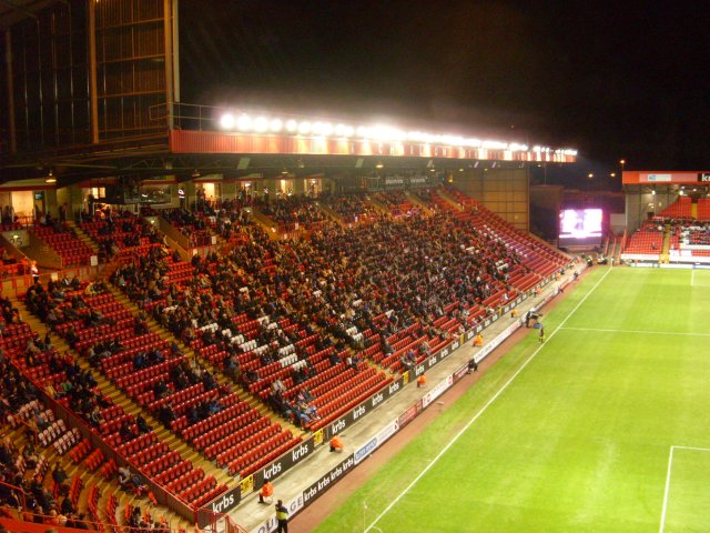 The East Stand During the Match